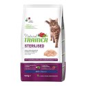 NATURAL TRAINER CAT STERILISED TACCHINO 1,5 KG