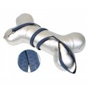 GUINZAGLIO SIMILPELLE MYLORD MIS 15 BLU NAVY