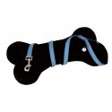GUINZAGLIO SIMILPELLE MYLORD MIS 20 AZZURRO