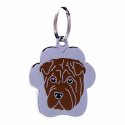 MEDAGLIETTA RAINBOW SHAR PEI SABBIA 