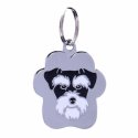MEDAGLIETTA RAINBOW SCHNAUZER SALE E PEPE