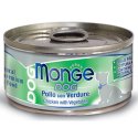 MONGE DOG NATURAL POLLO E VERDURE 95 GR 
