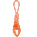 GIOCO TPR E CORDA OVALE SAMBA 28 CM ARANCIONE