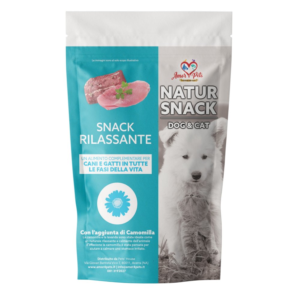 Offerta! Petgnam Snack Calmante Rilassante 70g Per Cani e Gatti Grain Free